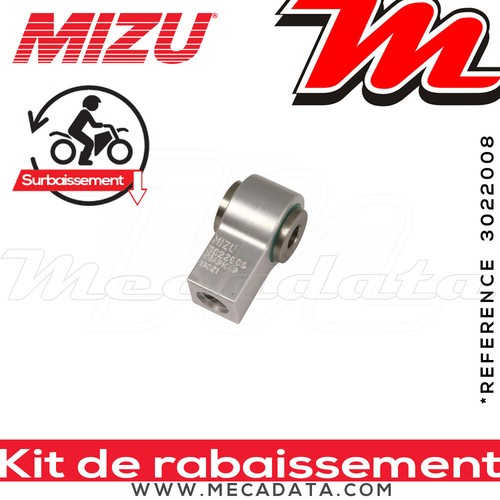 Kit rabaissement aprilia rs - de,