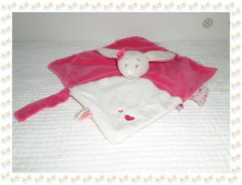 Doudou plat lapin pili - plat,
