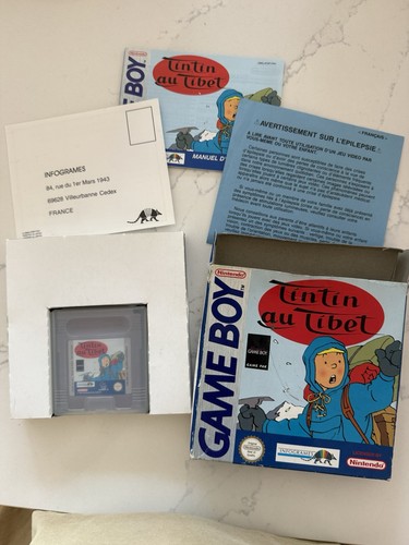 Jeu tintin tibet nintendo - tintin,