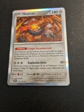 Carte Pokemon Rare (*) Heatran PV 140 Holo Numéro 123/167 Année 2024