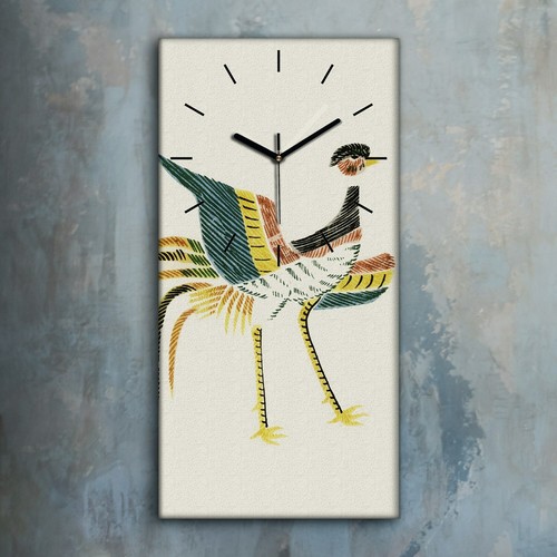 Horloge décorative sur toile