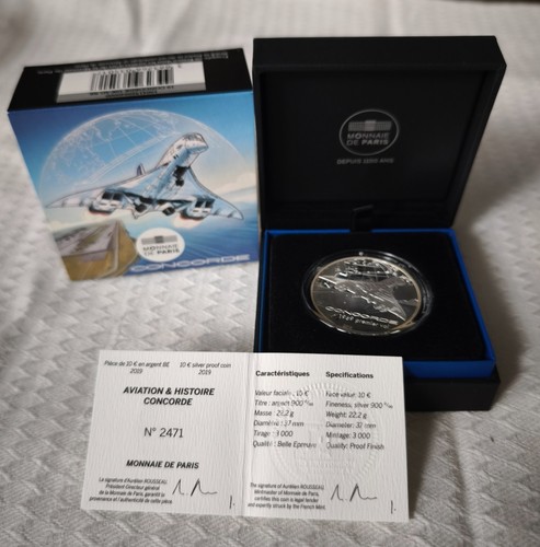 Coffret argent euro 2019 - be,