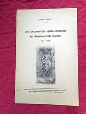 ARCHEOLOGIE Découvertes Gallo Romaines de VIENNE EN VAL LOIRET 1968 59
