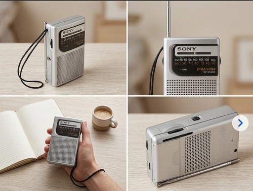 Radio portable sony icf s10mk2 - radio,