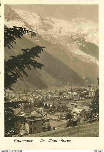 Carte postale chamonix - -, 74