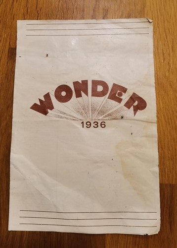 Wonder ancienne affiche - ancienne,