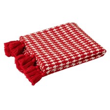 Plaid à Pompons "Sapin de