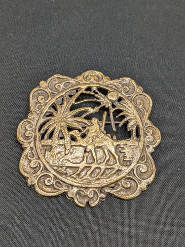 Vintage brass egyptian revival - vintage,