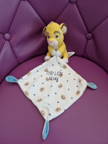 Doudou roi lion mouchoir - lion,