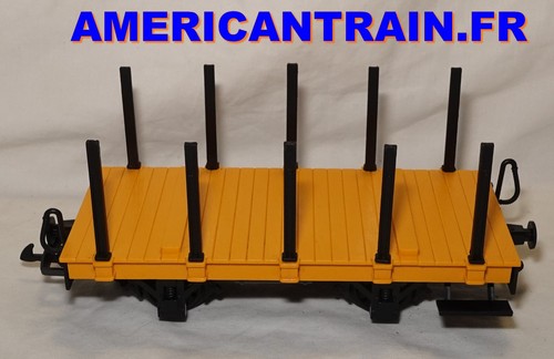 Wagon plat jaune rancher - wagon, à