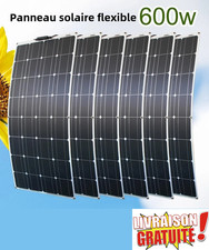 Panneau Solaire Flexible 600W Étanche Ultra Léger 12V Pour Van Camping-Car Batea