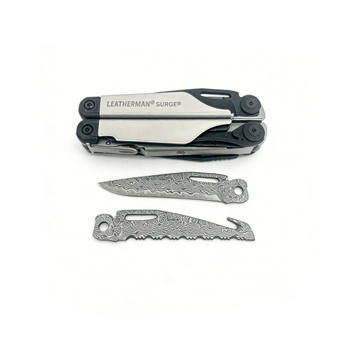 Leatherman surge vg10 damascus - leatherman,