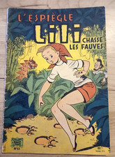 l'espiègle LILI chasse les fauves n° 13  jeunesse joyeuse 80fr { environ 1956 }