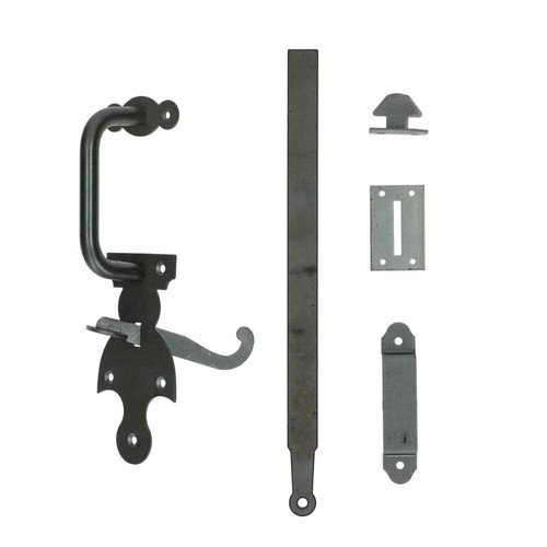 Loquet poucier acier - loquet,