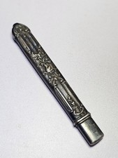 Ancien porte crayon argent Art