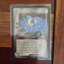 Meccg dwarven ring of Thrar's