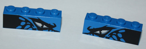 Lego ninjago blue brick - lego,