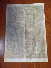 Le front Français -  carte état major Girard & Barrère