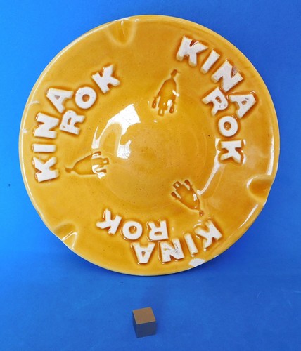 Cendrier publicitaire kina rok - publicitaire,
