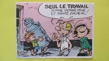 image Gaston Lagaffe chocolat Poulain 9 cm / 6 cm
