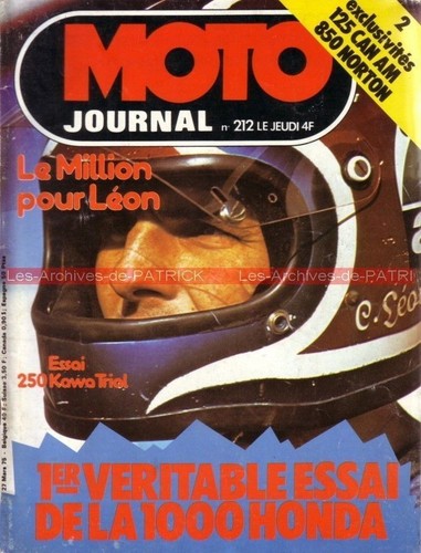 Moto journal 212 - 212, gl