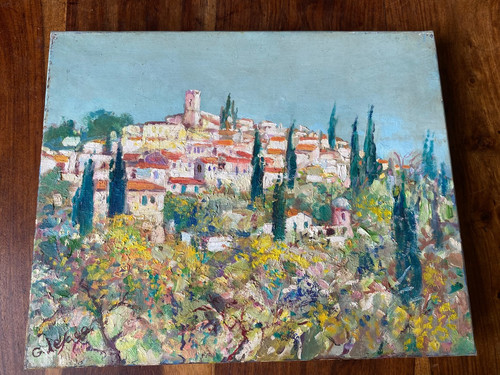 Peinture huile sur - sur, toile