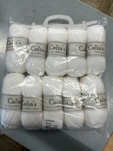 Lot pelotes laine - 10,