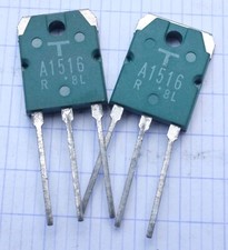 2x Toshiba T A1516 transistor