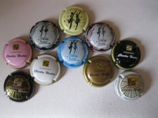 10 Capsules de Champagne  "  SIX COTEAUX  " Charles Heston