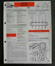 Fiche technique automobile ROVER 220 SDi