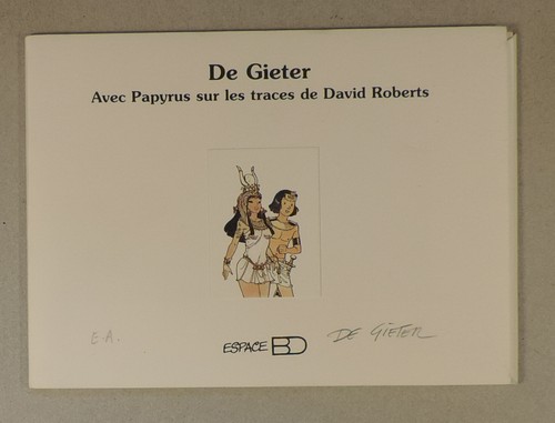 Gieter papyrus croquis - gieter,