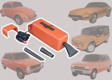 Aspirateur Auto Ancien Voiture Vintage Année 70 Orange