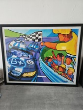 Affiche encadrée course