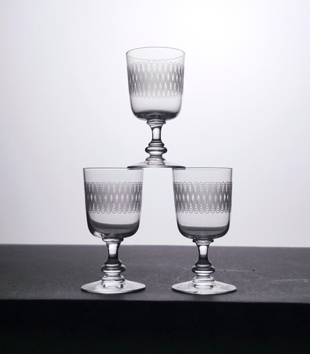 Baccarat crystal glasses - 3,