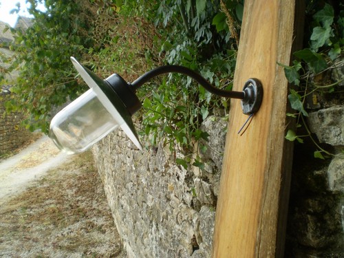 Lampe col cygne ancienne - lampe,