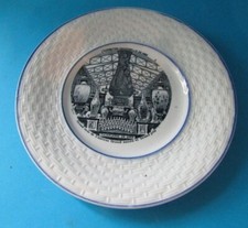  ASSIETTE PARLANTE en FAIENCE