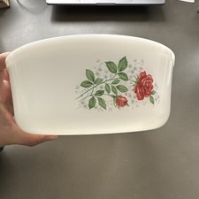 Saladier ARCOPAL Vintage 60 Décor de fleurs - Diamètre 21,5 cm