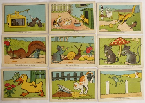Benjamin rabier lot 9 - rabier, de