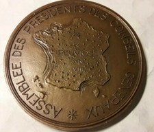 1975 rare MÉDAILLE Marianne