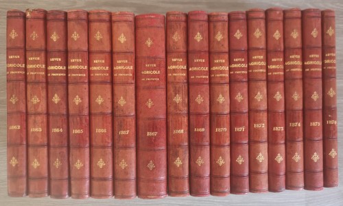 Revue agricole forestiere - revue, et