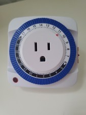 Mechanical Timer Outlet 24Hr