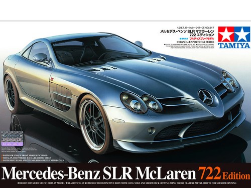 Tamiya mercedes benz slr - mercedes-benz, 722