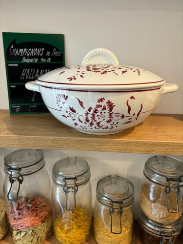 Soupière vintage lunéville - soupière,