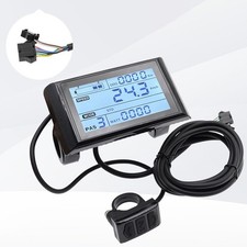 NO2protocol SW900 LCD Affichage Contrôleur de Vitesse Instrument pour Ebike 7pi