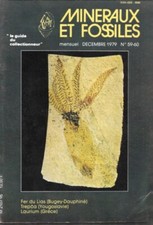 Minéralogie REVUE MINERAUX ET FOSSILES N° 59/60  Fer du Lias , Laurium,Trepca