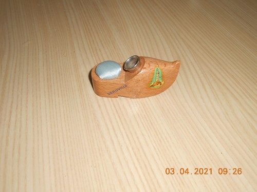 Petit sabot bois verni - petit, en