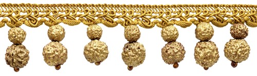 Galon franges perles - franges, en
