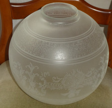 Superbe globe pour lampe à