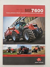 Brochure MASSEY FERGUSON MF 7600 tracteurs 140 - 235 CH