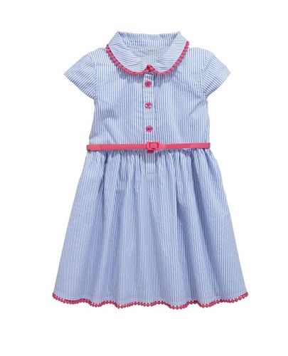 Robe chemise ceinturée - , fille
